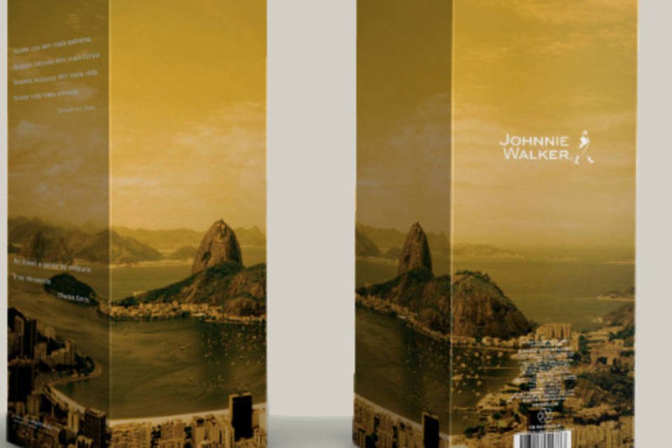 Johnnie Walker lança edição especial em homenagem ao Brasil