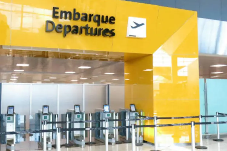 
	&Aacute;rea de embarque do Terminal 3 do aeroporto de Guarulhos: as piores avalia&ccedil;&otilde;es s&atilde;o dadas aos quesitos custo-benef&iacute;cio de lojas, restaurantes e estacionamento
 (Marina Pinhoni/Exame.com)