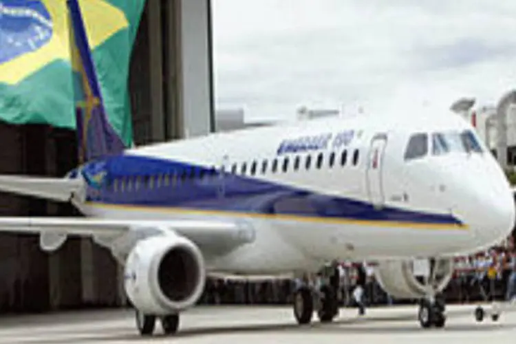 
	Aeronave da Embraer: a empresa projetou um investimento de US$ 580 milh&otilde;es em 2013
 (Wikicommons)