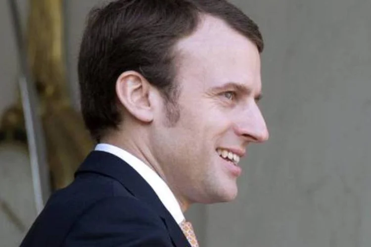 Emmanuel Macron, novo ministro da Economia da França, é visto em 26 de março de 2014, em Paris (Alain Jocard/AFP)