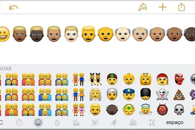 
	 Os emojis s&atilde;o ideogramas (ou carinhas felizes) usados nas mensagens eletr&ocirc;nicas japonesas e p&aacute;ginas da web
 (EXAME.com)