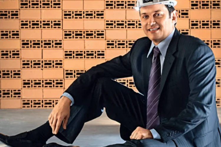 Valério Dornelles, da Tecno Logys: "O grande passo para a expansão da Tecno Logys foi dado. Não dependemos mais de terceiros para fornecer os blocos que usamos em nossas paredes" (Lia Lubambo / EXAME PME)