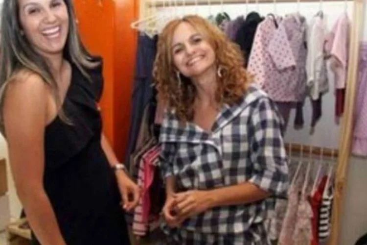 Franqueada Wânia Soares Monteiro e Daniela Enís Marques Neves, da Pequena Tribo (Fernando Leite/ASN)