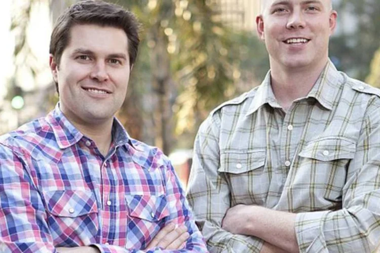 Kimball Spencer-Thomas e Davis Smith, os empreendedores por trás do Baby.com
 (Divulgação)