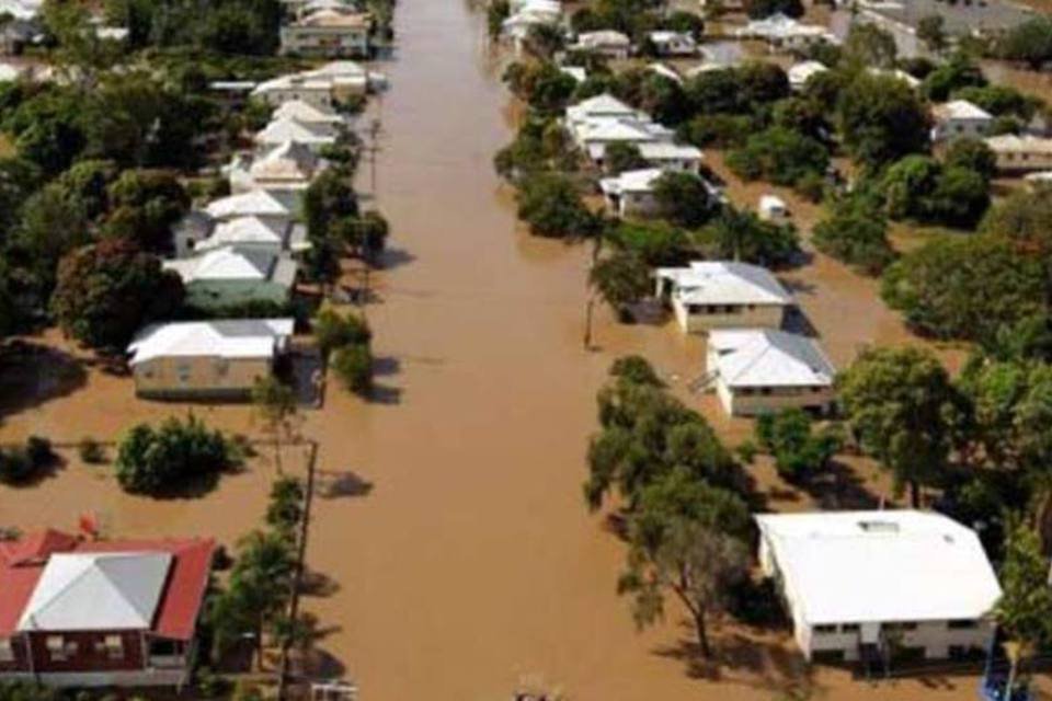 Enchentes afetam empresas na Austrália
