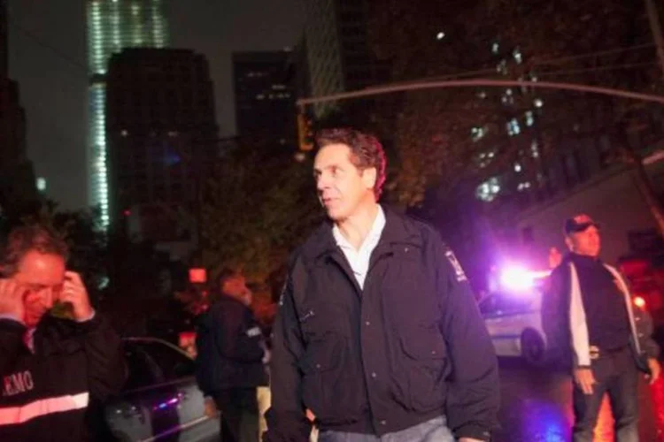 Por conta do furacão Sandy, enchente ocorreu em Manhattan, na cidade de Nova York, EUA (Andrew Kelly/Reuters)