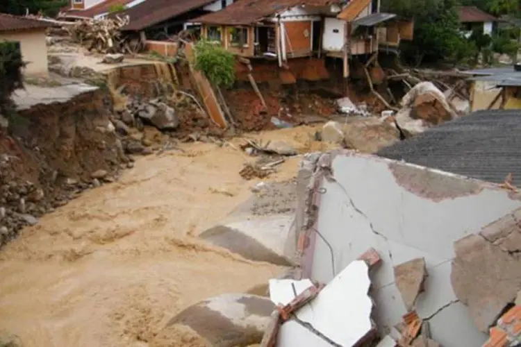 Teresópolis após as chuvas: 870 mortos na reião (Vladimir Platonow/ABr)