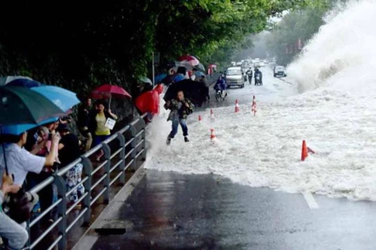 
	Enchente na China: relat&oacute;rio mostra que cidades est&atilde;o mais expostas ao risco de inunda&ccedil;&otilde;es causadas pelo clima.
 (Thinkstock)