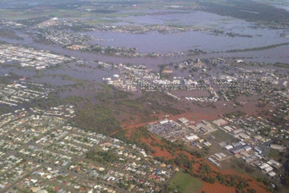 Enchentes na Austrália prejudicam mineradoras