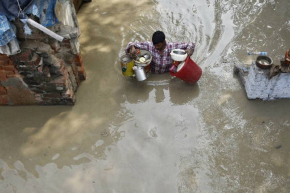Inundações na Índia podem ter matado cerca de 6 mil
