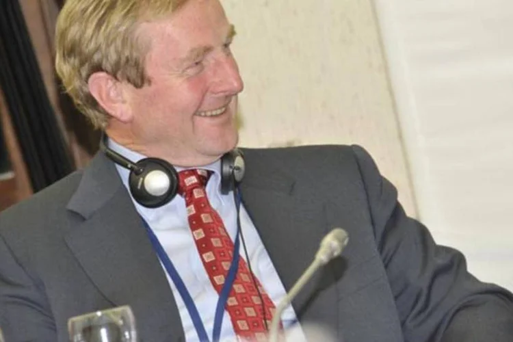 Enda Kenny, líder do Fine Gael: partido irlandês aparece com 33% na pesquisa (Divulgação/Partido Popular Europeu)