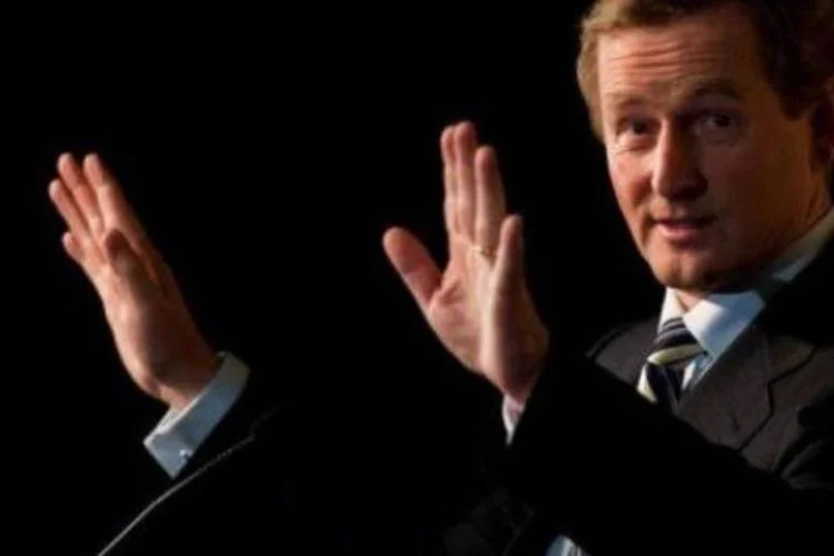 Enda Kenny, futuro premier da Irlanda: "Vamos agir rapidamente" (Leon Neal/AFP)