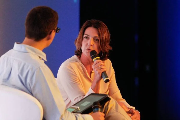 
	Paula Bellizia, CEO da Microsoft, na Ene Gest&atilde;o Empresarial: &quot;Nunca deixe algu&eacute;m dizer que voc&ecirc; n&atilde;o pode fazer algo&quot;
 (Luís Felipe Moura/Divulgação)