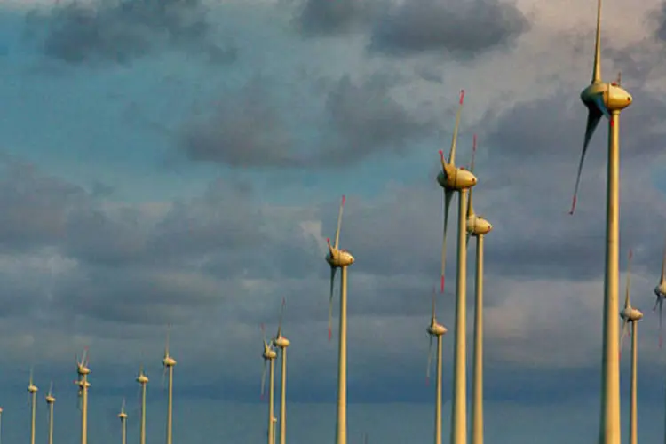 Parque de energia eólica no Piauí (Delatfrut/Wikimedia Commons)