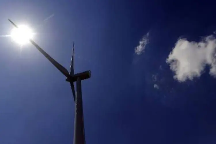 Energia eólica: empresa pretende ser líder global do setor (Rafa Rivas/AFP)