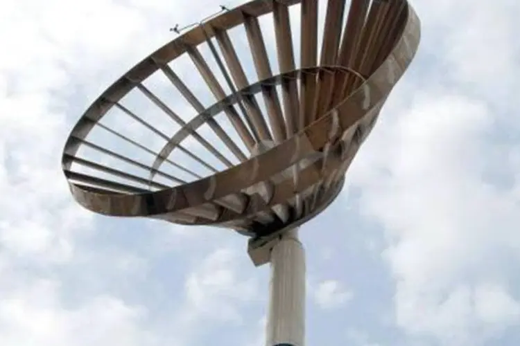 A Eco Whisper Turbine foi projetada para compensar exigências de energia de médio e grande porte (Divulgação)