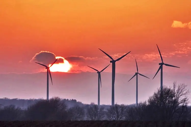 Energia eólica: as turbinas eólicas, fabricadas no Brasil, serão entregues no terceiro trimestre de 2016 (UWMadison/ThinkStock)