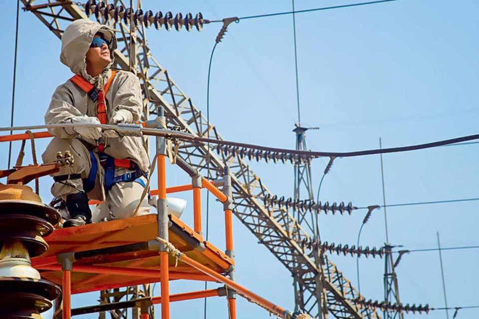 Rede elétrica da Energisa: o grupo mineiro aumentou sua receita 178% após a aquisição de empresas do grupo Rede Energia (Divulgação)