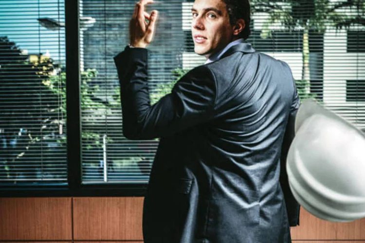 O engenheiro Danilo de Melo Aguiar e Oliveira, trainee do Itaú: ele optou pela carreira em finanças (Alexandre Battibugli / VOCÊ S/A)