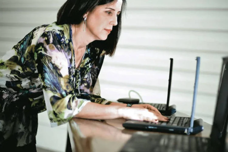 Simone Silva Rocha, gerente de vendas de serviços da IBM: "Aprendemos a nos planejar com os filhos e a organização da casa" (Alexandre Battibugli / VOCÊ S/A)