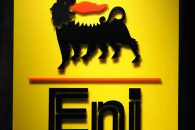 A gigante italiana ENI foi uma das empresas rebaixadas (Damien Meyer/AFP)
