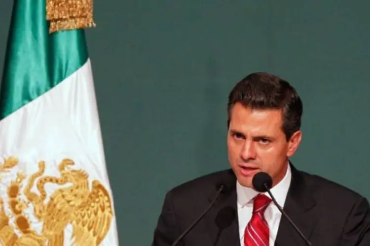O político Enrique Peña Nieto: López Obrador pôs em dúvida os resultados preliminares da eleição mais cedo nesta semana, ao dizer que todo o processo foi "sujo"  (Tomas Bravo/Reuters)