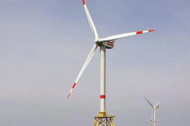 
	Energia e&oacute;lica: Areva e a Alstom produzem turbinas offshore e fazem parte de um cons&oacute;rcio para construir 3.000 megawatts na costa francesa nos pr&oacute;ximos anos
 (Getty Images)
