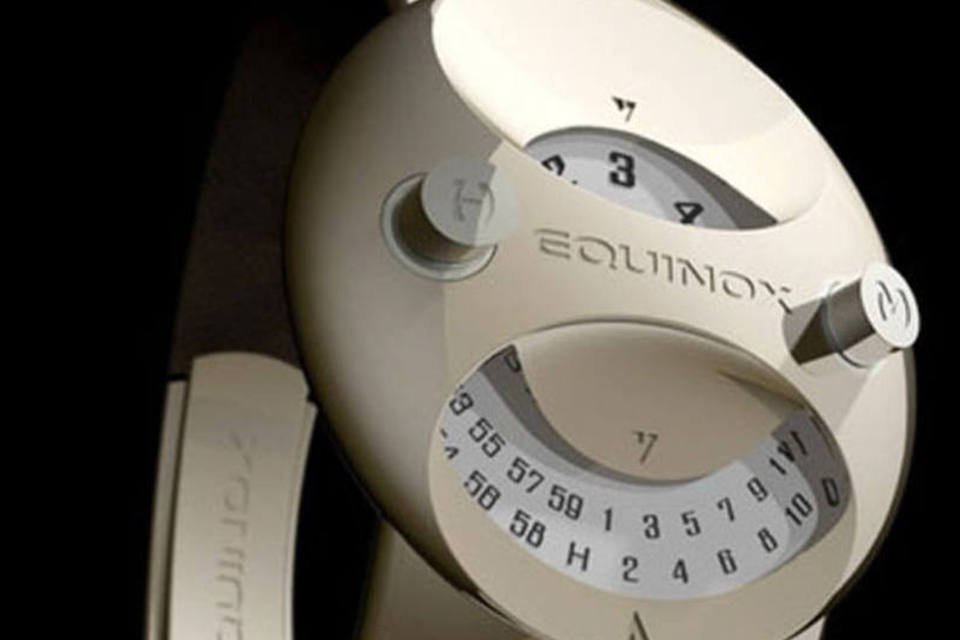 Equinócio, um luxuoso relógio solar, mas que se usa no pulso