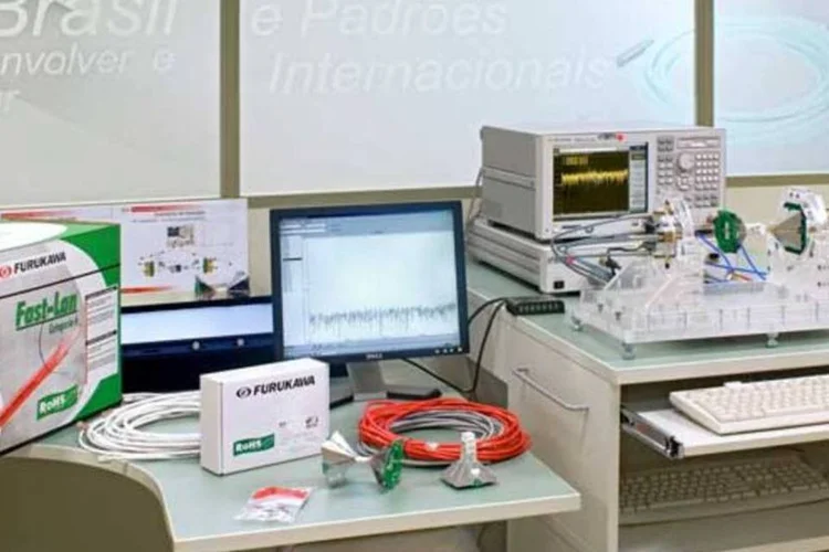 Equipamentos produzidos pela Furukawa no Brasil (Divulgação)