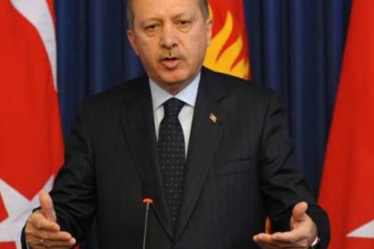 Erdogan, primeiro-ministro turco: partido é o favorito (Vyacheslav Oseledko/AFP)