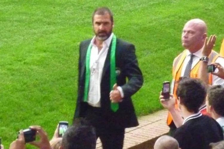 Eric Cantona: ex-jogador ficou conhecido pelo seu pavio curto (James Boyes/Wikimedia Commons)