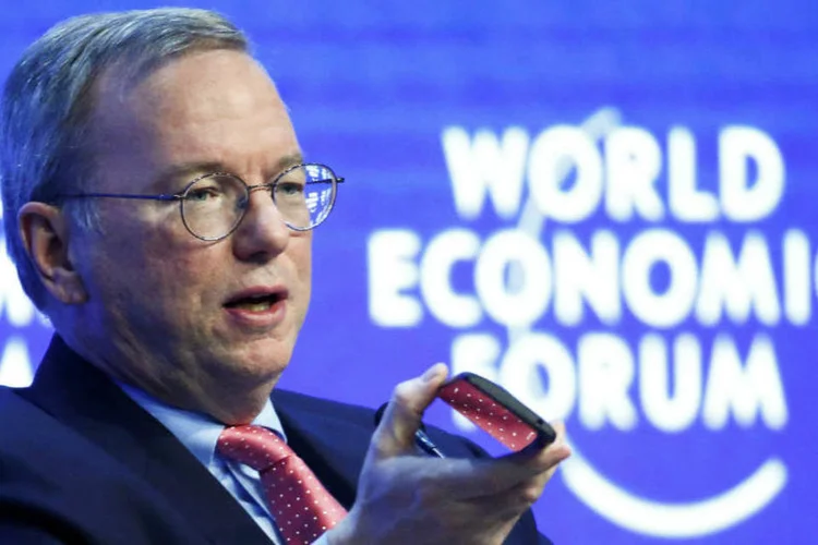 Schmidt: "Um mundo altamente personalizável, interativo e muito, muito interessante surgirá" (Ruben Sprich/Reuters)