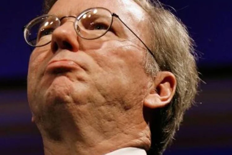 Eric Schmidt, CEO do Google: negócios da empresa causam "perturbações"