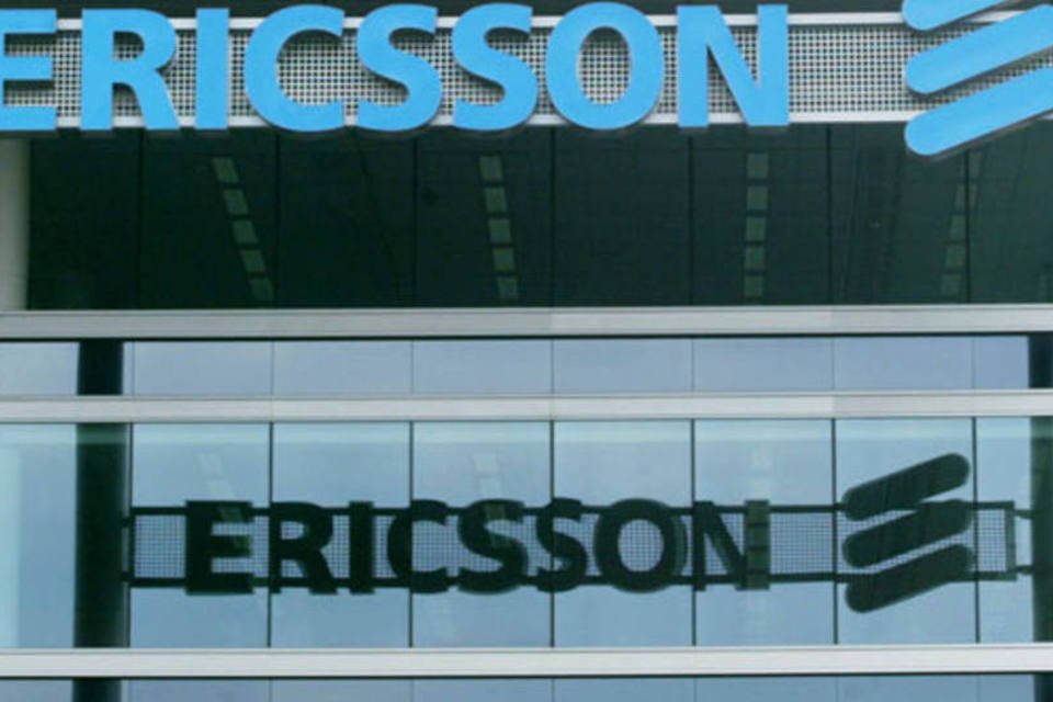 Lucro da sueca Ericsson recua no quarto tri