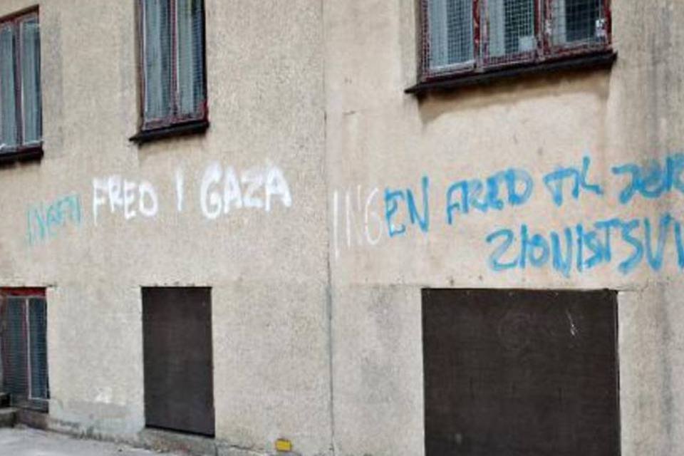 Escola judaica sofre vandalismo na Dinamarca