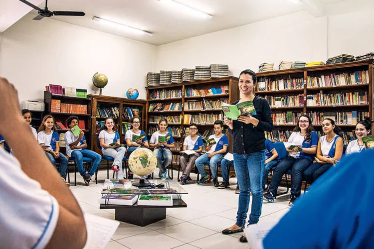 Escola em Novo Horizonte (SP): os professores se reúnem semanalmente para discutir táticas para seus pupilos aprenderem mais e melhor (Leandro Fonseca/Exame)
