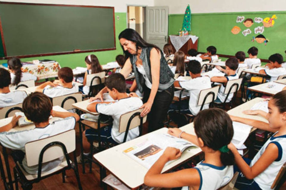 Escola Osório de Moraes, em Coromandel (Roberto Chacur/Exame)