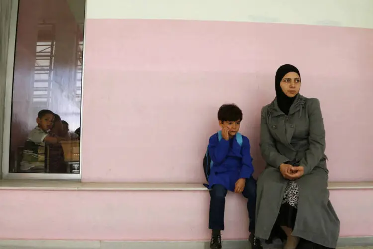 Escola: conflito ameaça negar acesso à educação a uma geração inteira, diz ONG (Omar Sanadiki/Reuters)