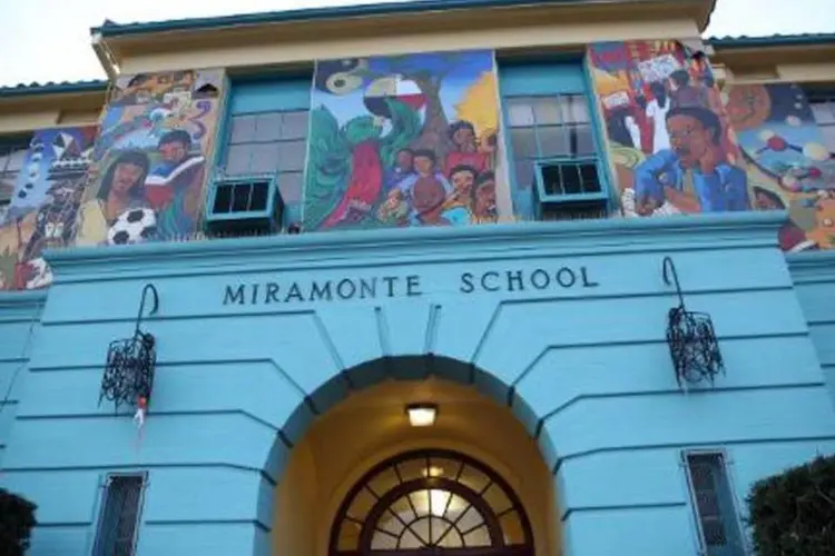 Miramonte Elementary School em Los Angeles, Califórnia (Afp.com / Krista Kennell)
