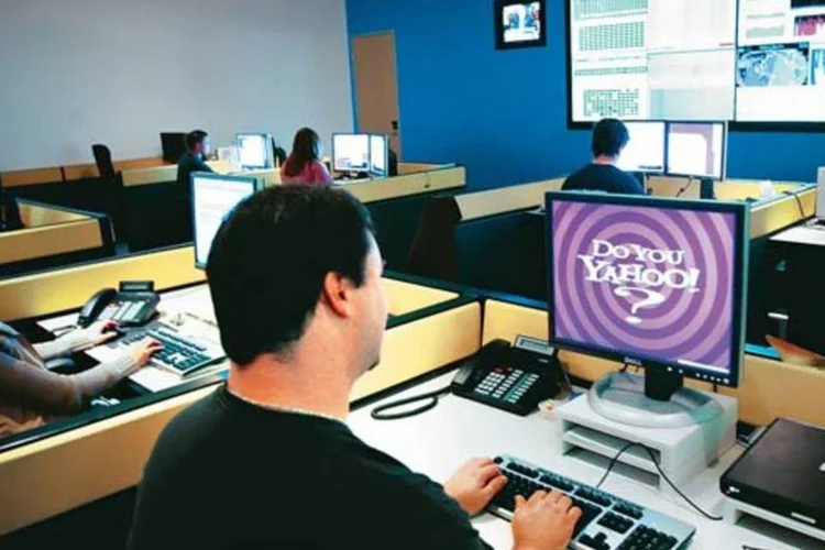Escritório do Yahoo! na Califórnia (Jim Wilson/The New York Times/Latin Stock)