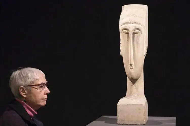 Escultura "Tete": venda de arte impressionista e moderna resultou num total de 422,1 milhões de dólares (Shannon Stapleton/Reuters)