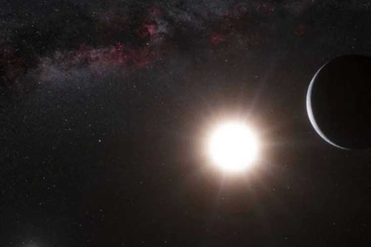 
	Sol: ao redor da estrela, os astr&ocirc;nomos descobriram cinco planetas, com massa compreendida entre duas e seis vezes a da Terra
 (L. Calcada/AFP)