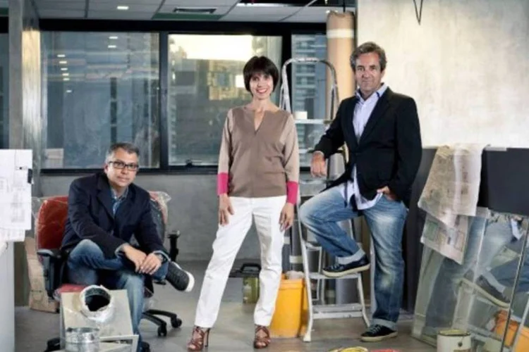 Cleber Martins, Roberta Paixao e Gustavo Fortes, sócios da Espalhe Marketing de Guerrilha (Divulgação)