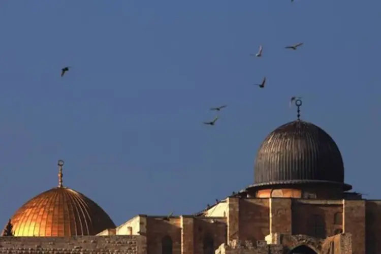 Esplanada das Mesquitas, local em que o suposto óvni pousou em Israel (David Silverman/Getty Images)