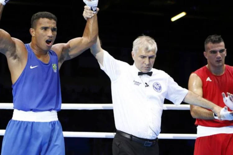 
	Essa &eacute; a primeira vez que o boxe do Brasil chega a uma final ol&iacute;mpica no esporte
 (Reuters)