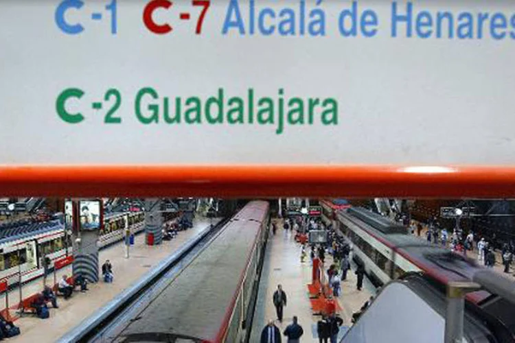 Estação de Atocha, em Madri: estação foi palco de atentados islamitas em 11 de março de 2004 (AFP)