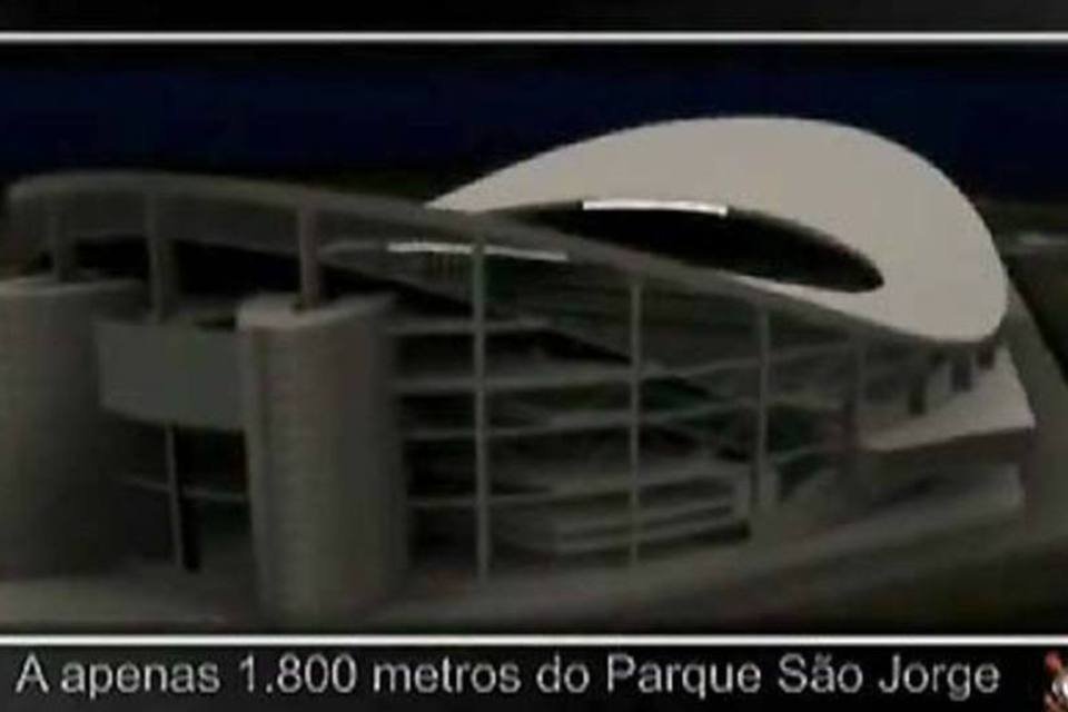 Conselheiros do Corinthians divulgam projeto de estádio no YouTube