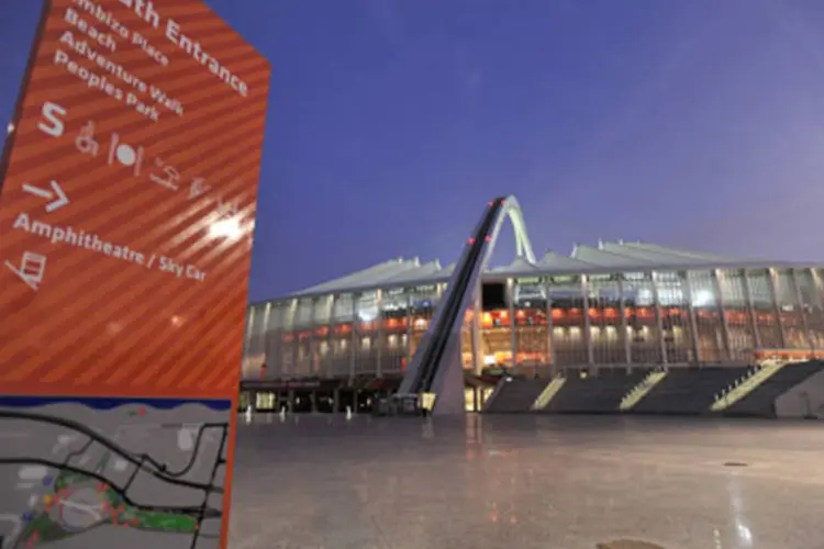 Na África do Sul, cinco estádios foram reformados e mais cinco contruídos