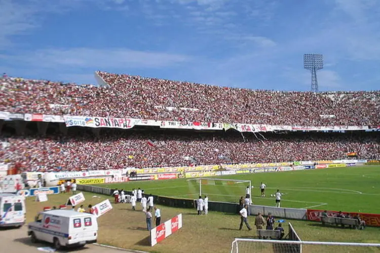 
	Est&aacute;dio do Arruda: investigadores procuraram provas sobre morte&nbsp;de torcedor
 (Wikimedia Commons)