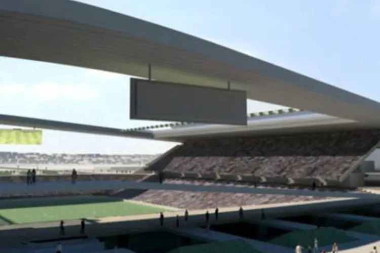 Projeto do estádio do Corinthians prevê 48 mil lugares, exigência da Fifa é de, pelo menos, 65 mil